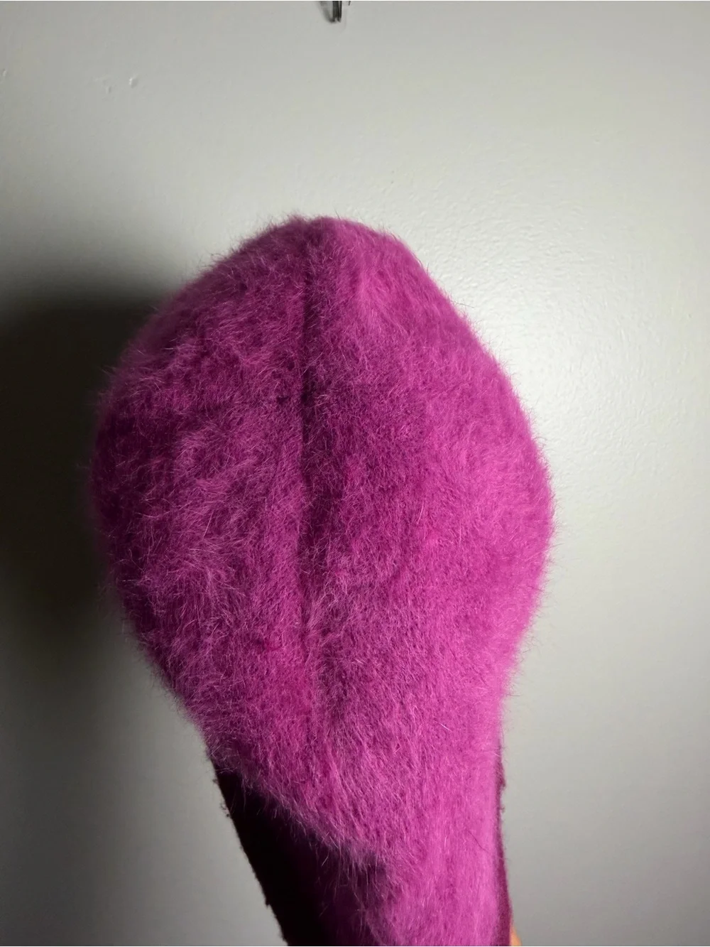 Kangol Wool Two-Tone Fuzzy Purple Bucket Hat - vintage vibes - one size